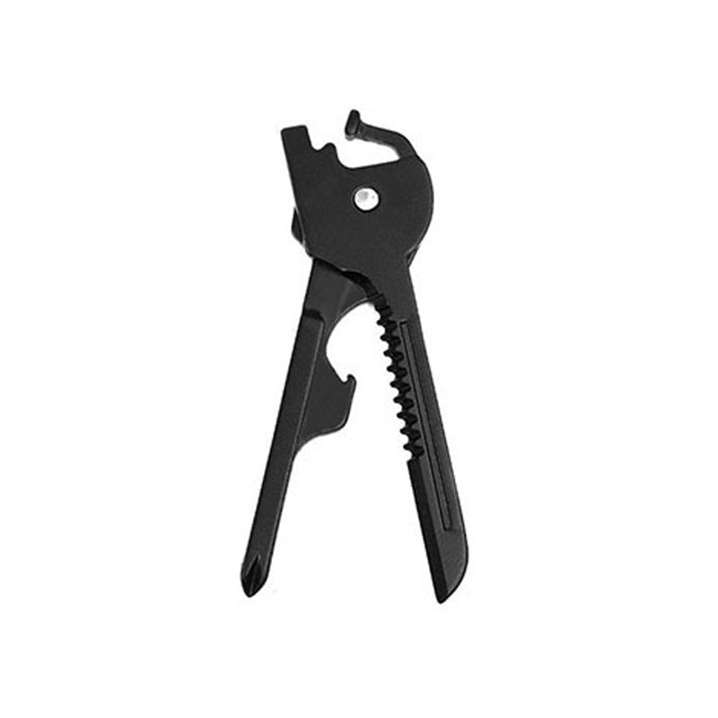 Multipurpose Keychain Key Survive Pocket Opener Shape Mini Multi Gear Utility Tech Tool Ring Screwdriver